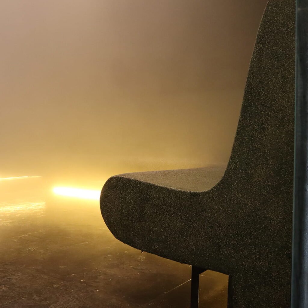 Steam room at AMO bathhouse Bali Canggu