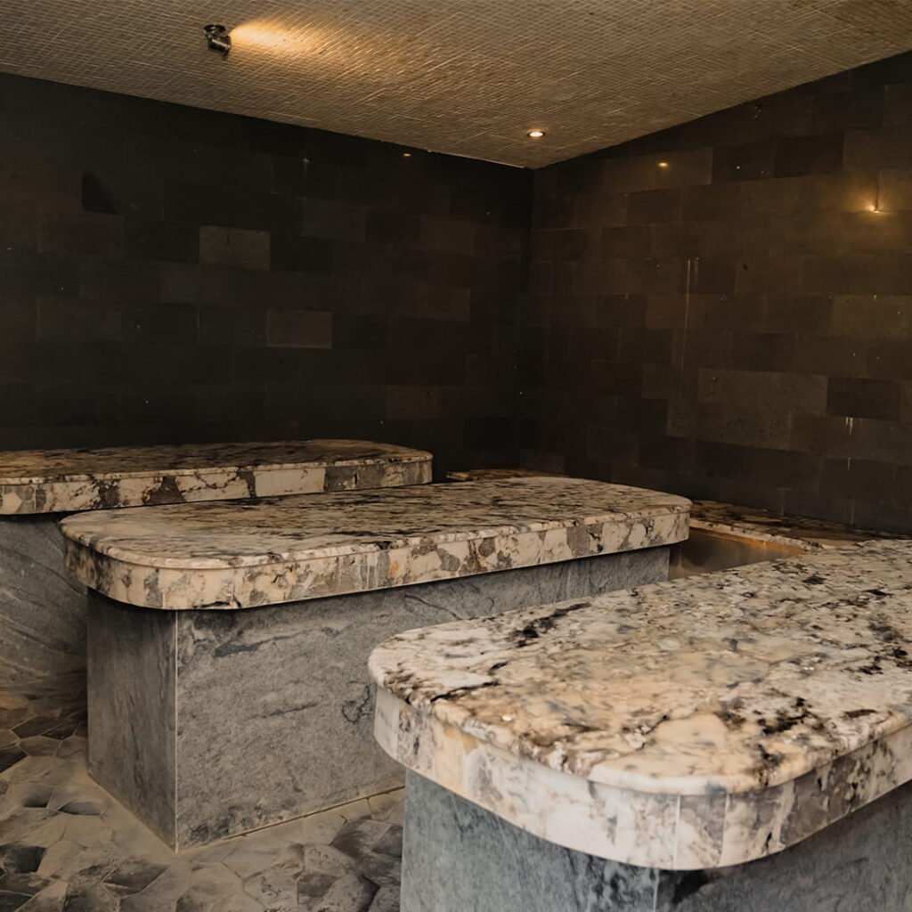 Turkish hammam at AMO bathhouse in Bali Canggu