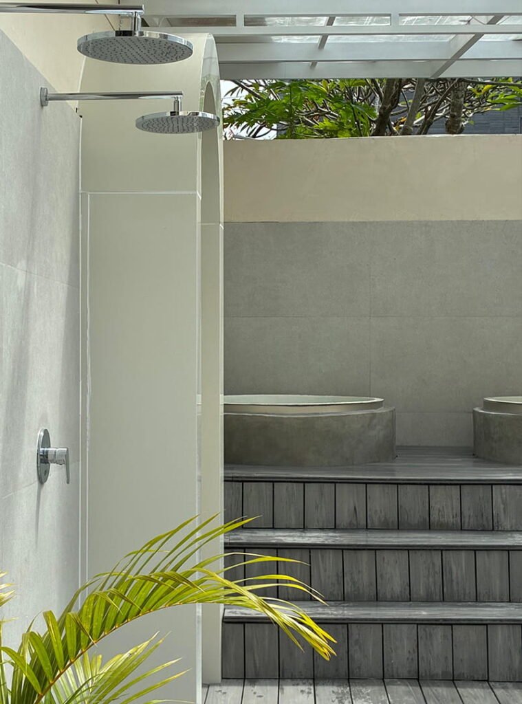 Turkish hammam and steam room at AMO bathhouse Bali